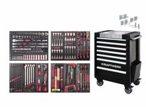 Kraftwerk Gereedschapswagen met 236-delig assortiment