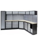 UITGEBREIDE HOEKOPSTELLING WORKSHOP SERIE MET HOUTEN WERKBLAD