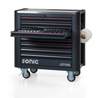 SONIC S12 Gereedschapswagen met 497-delig assortiment